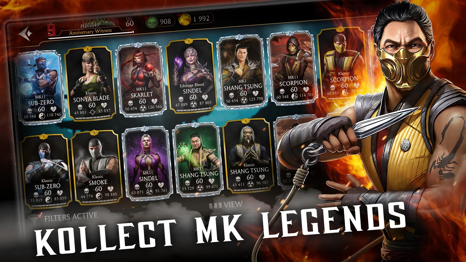 Mortal Kombat APK Dövüş Sahnesi
